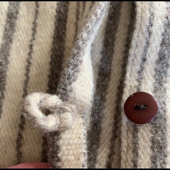 GORGEOUS Mexican Wool Boho Poncho - S,M - Picture 7 of 14